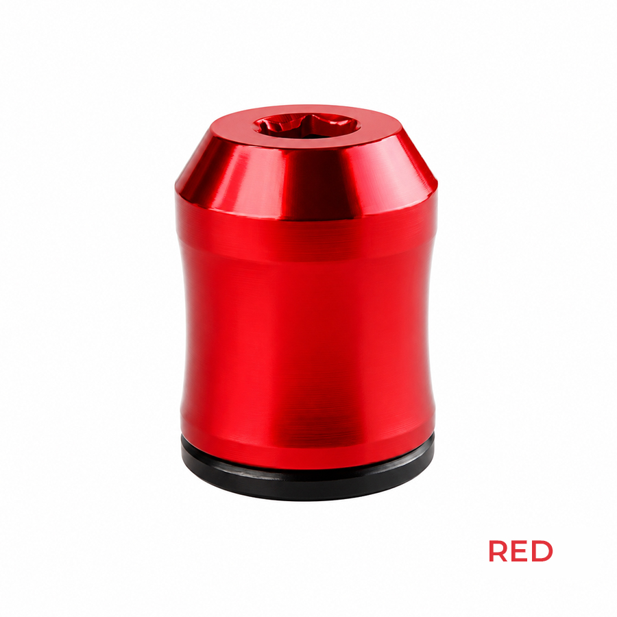 Red magnetic screwdriver magnetizer