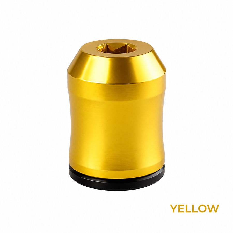 Yellow magnetic screwdriver magnetizer