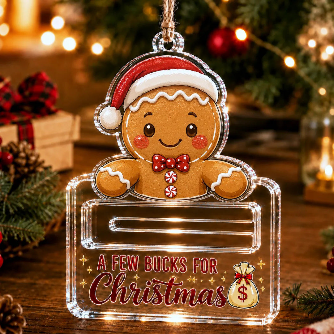 🔥Last Day 50% OFF🎄Christmas Crystal Money Holder Ornament