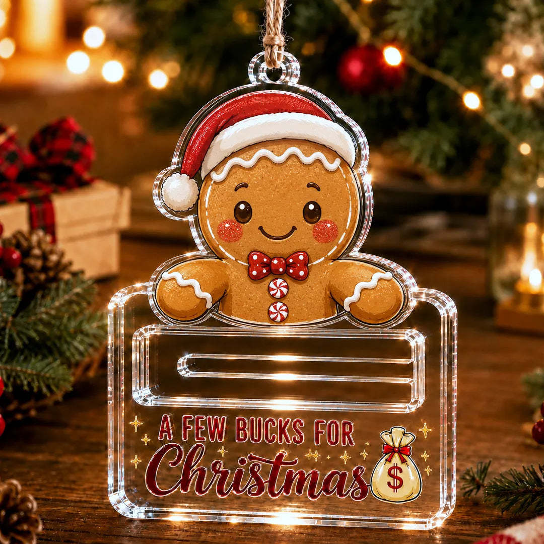 🔥Last Day 50% OFF🎄Christmas Crystal Money Holder Ornament