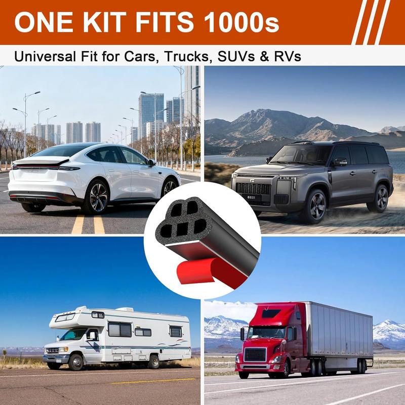 Car Door Seal Strip Universal Self Adhesive
