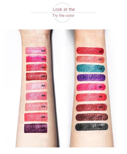 (🔥HOT SALE NOW 49% OFF) - 🎁Diamond Lip Gloss Matte To Glitter Liquid Lipstick Waterproof