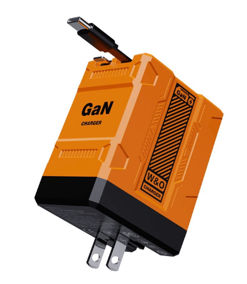 🔥Last Day 50% OFF - W&O 4-in-1 GaN PD3.0 Fast Charger with Retractable Cables (Plug specification: US standar)