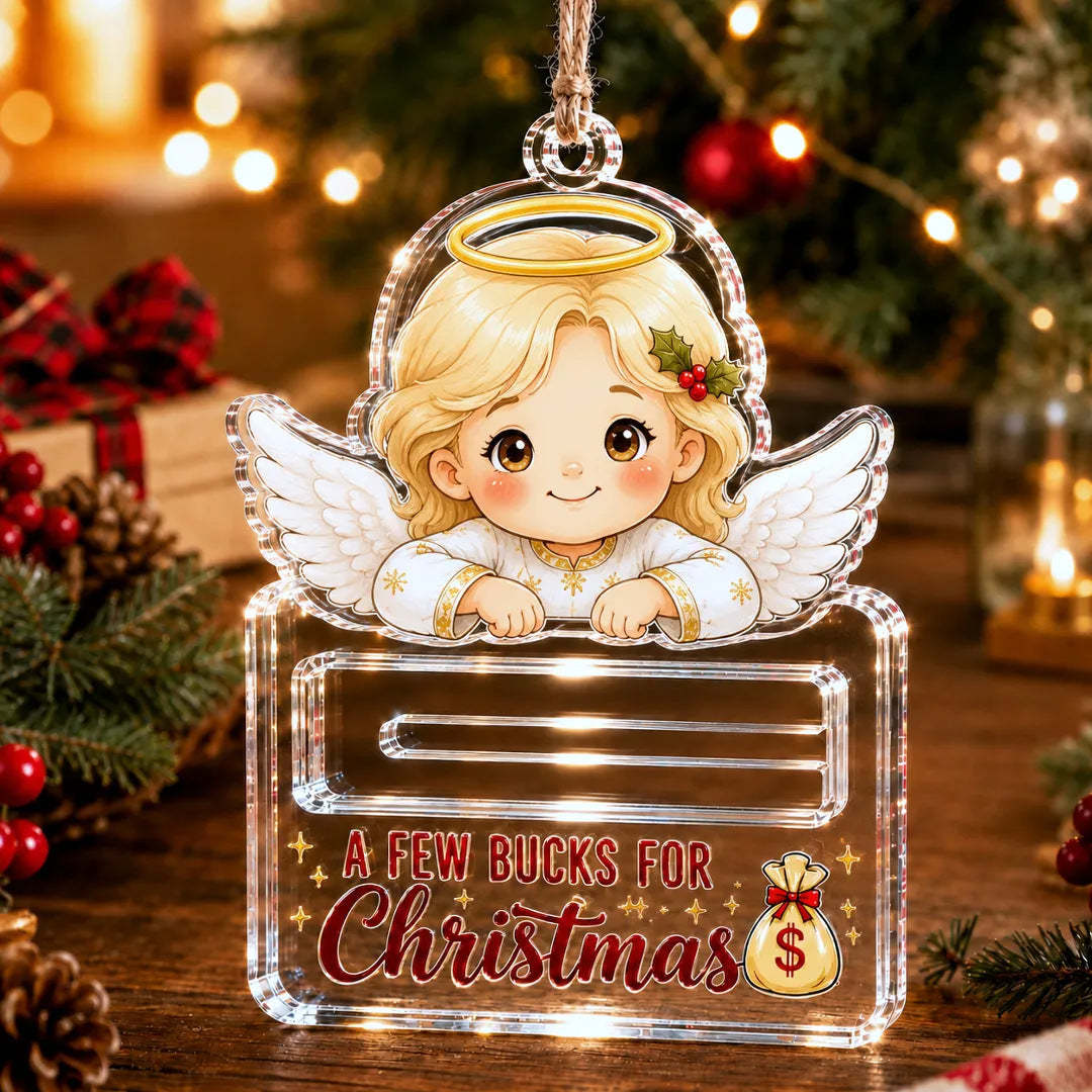 🔥Last Day 50% OFF🎄Christmas Crystal Money Holder Ornament