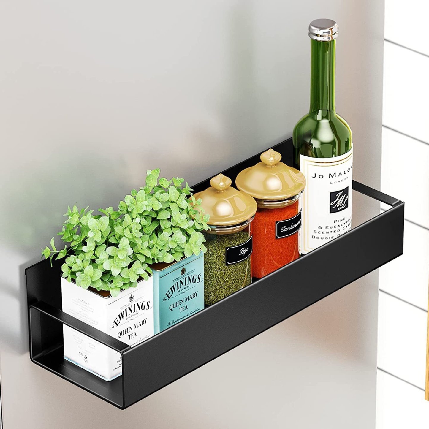 🔥LAST DAY 49% OFF - Punch-Free Magnetic Storage Rack Organizer♻️Space