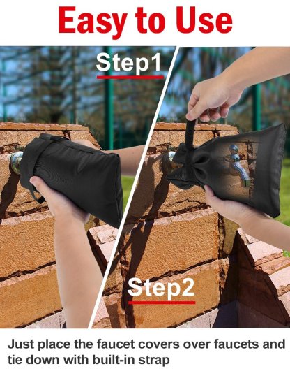 ⚡Last Day 49% OFF🔥Outdoor Faucet Covers for Winter(Set of 4)