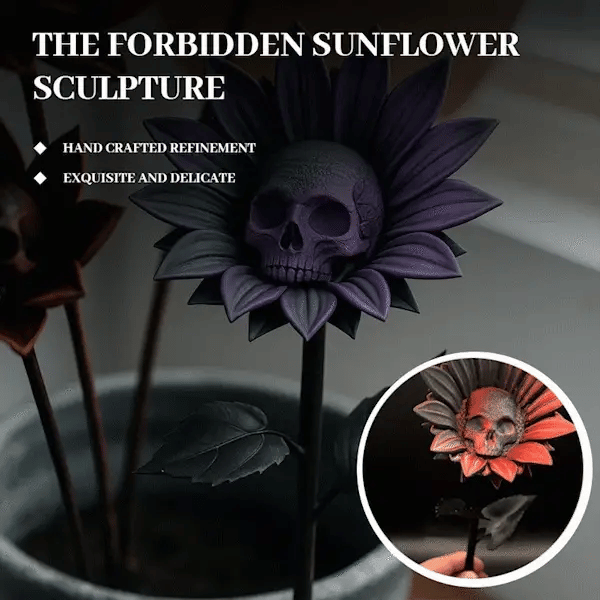🔥LAST DAY 49% OFF - 🌻 The Forbidden Sunflower Sculpture