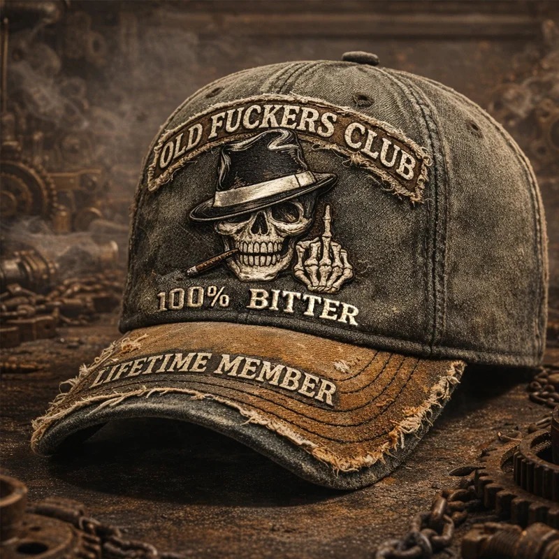 🎉New Year Flash Sale 60% OFF✨Retro Old Man Club Casual Hat🎁Buy 2 Fre