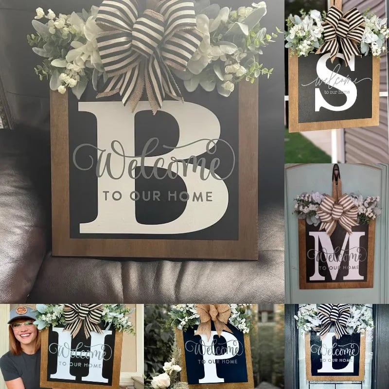 (🔥HOT SALE NOW 49% OFF) - Welcome Front Door Wreath