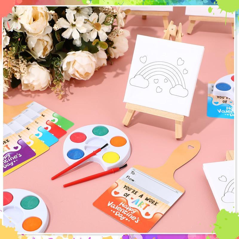 Valentine's Day 2026 Hot Sale - ✨Mini Watercolor Paint Sets For Valentines Day Gifts