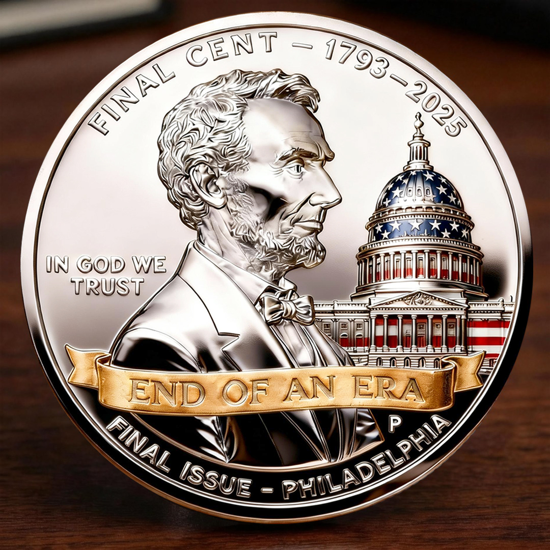 🏆New Year 60% OFF-THE FINAL CENT 1793–2025 · END OF AN ERA