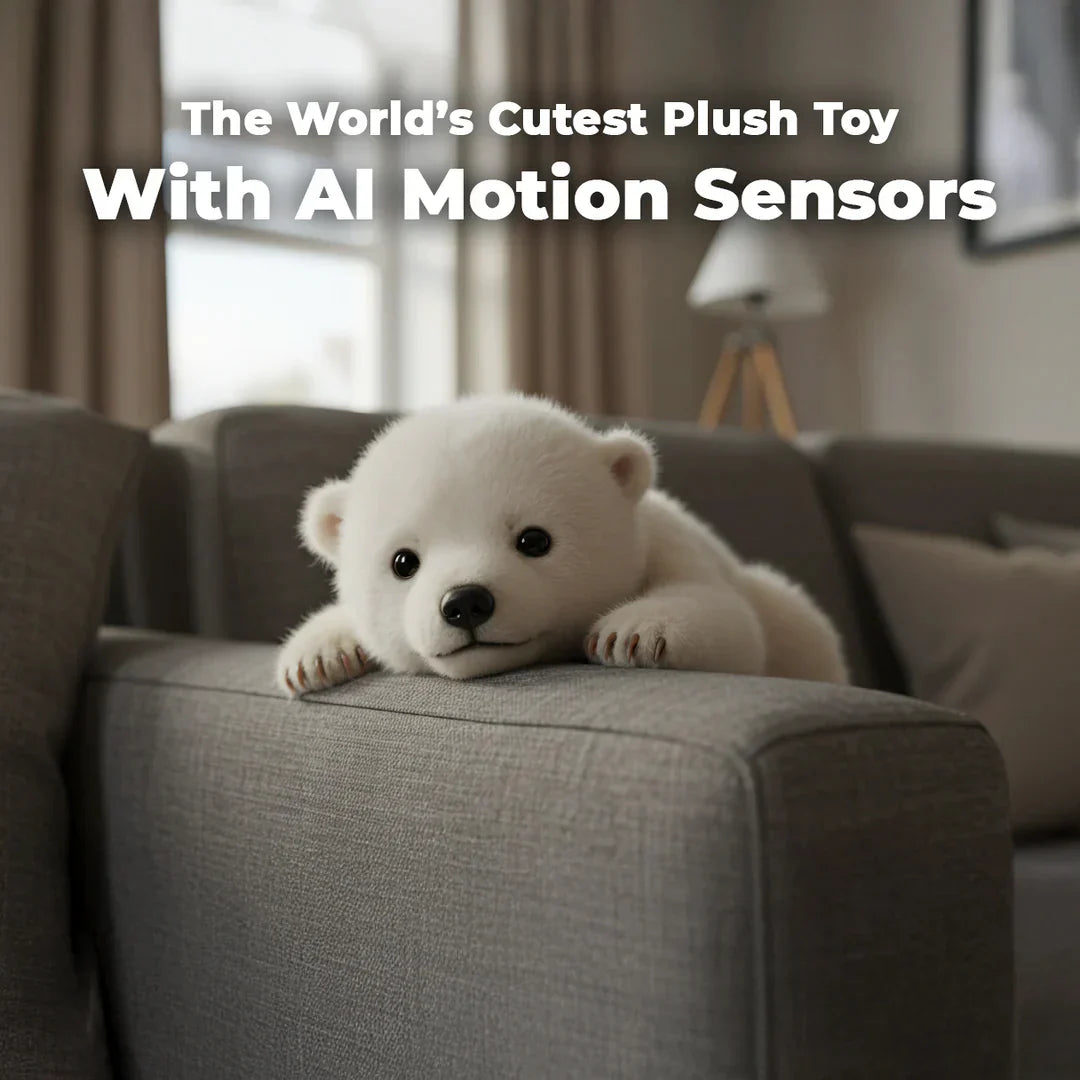 🔥The Polar Pal ——The Plush That Calms You in Seconds🌈