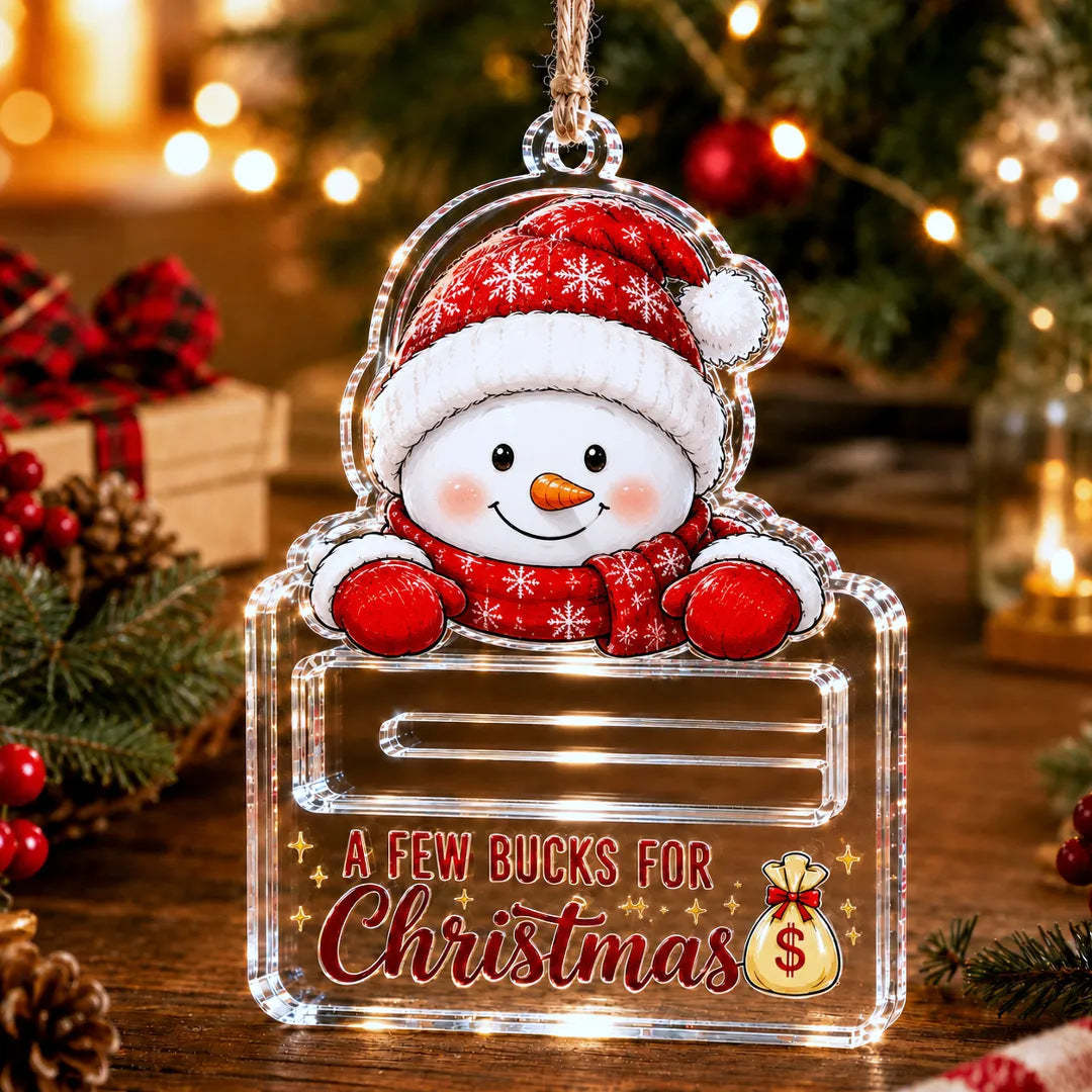 🔥Last Day 50% OFF🎄Christmas Crystal Money Holder Ornament