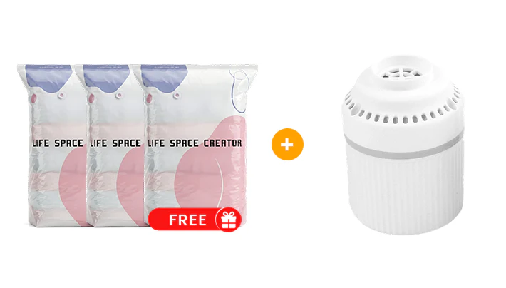 🧳No‑Pump Vacuum Storage Bags – Press & seal, no pump needed. Saves 80% space, keeps clothes dry & dust‑free. Perfect for bulky bedding & off‑season gear. 🛏️🗄️