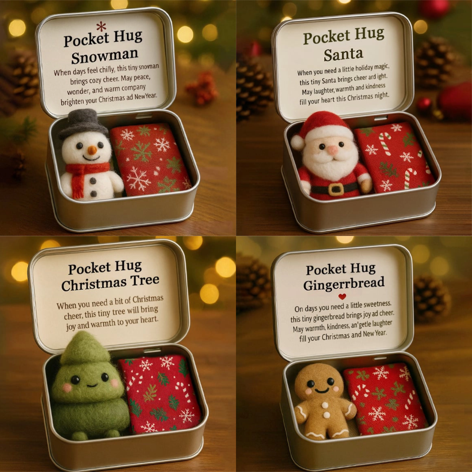 🔥Early Christmas Sale 49% -🎄❤️Christmas Pocket Hug Gift