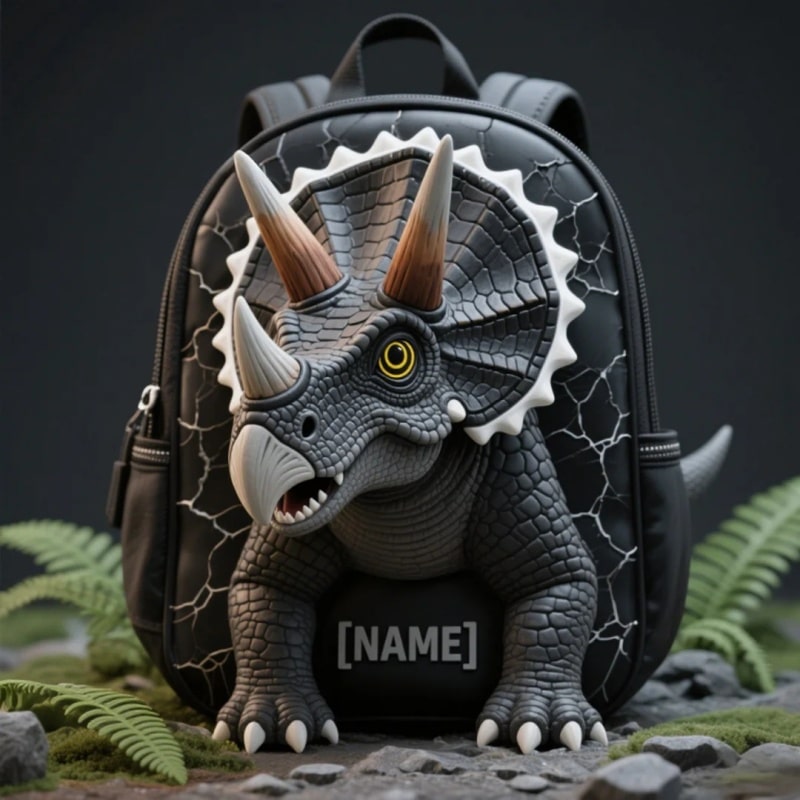 Personalized Outdoor Dinosaur Children's Backpack (Free customization)