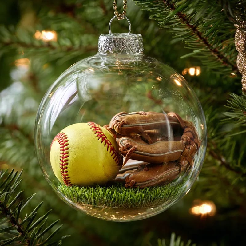 🎄 Sports Holiday Ornament Collection – Bring Your Game to the Tree!