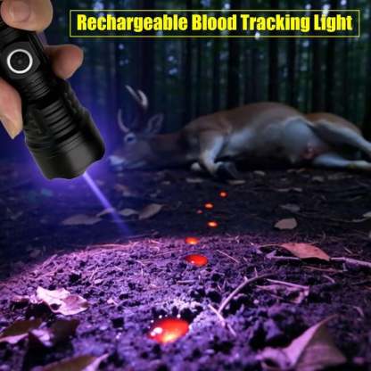 🔥Hot Sale 49% off🌟🔦20W Lumens Rechargeable Blood Tracking Light 🔦 For Night Hunting