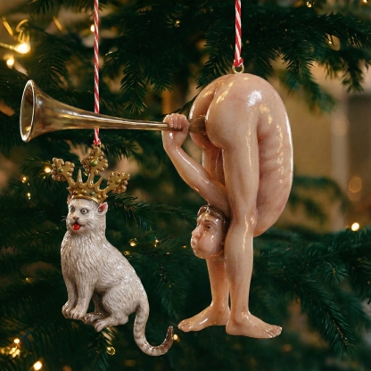 🔥Christmas Sales 50% OFF --Limited-time offer: Funny Medieval Grotesque Ornament