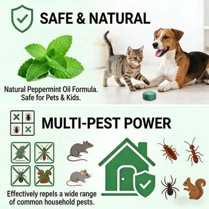 🚫🐀 12-Pack Popular Natural Rodent Repellent Balls