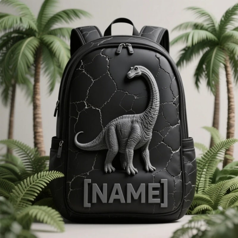 Personalized Outdoor Dinosaur Children's Backpack (Free customization)