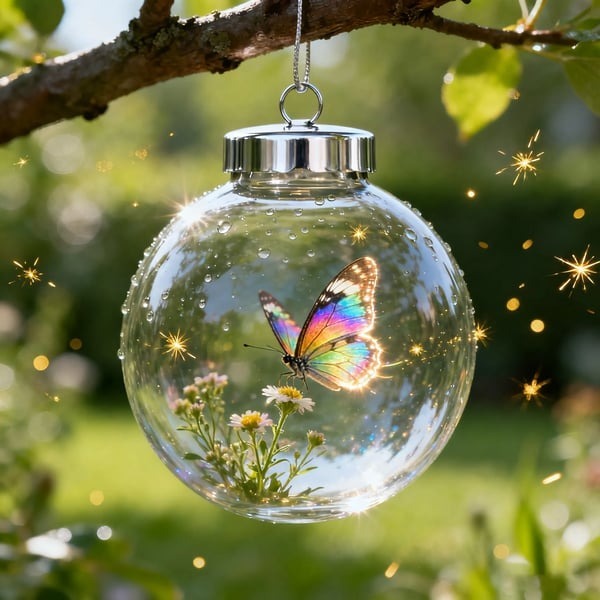 🔥LAST DAY 73% OFF-🐦2026 Cute Birds Christmas Glass Bauble Collection