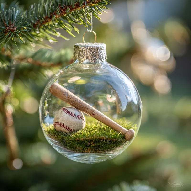 🎄 Sports Holiday Ornament Collection – Bring Your Game to the Tree!