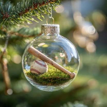 🎄 Sports Holiday Ornament Collection – Bring Your Game to the Tree!