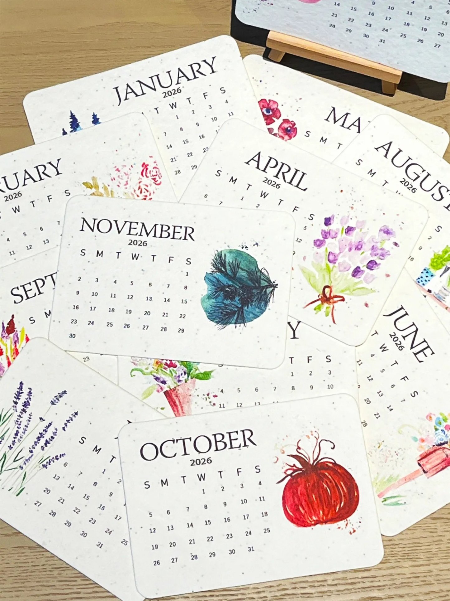 ✨New Arrivals 49% OFF Today🌱Eco-Friendly Plantable Love Seed Calendar 2026