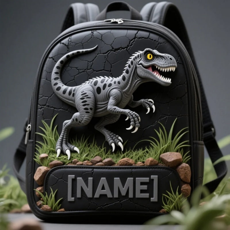 Personalized Outdoor Dinosaur Children's Backpack (Free customization)