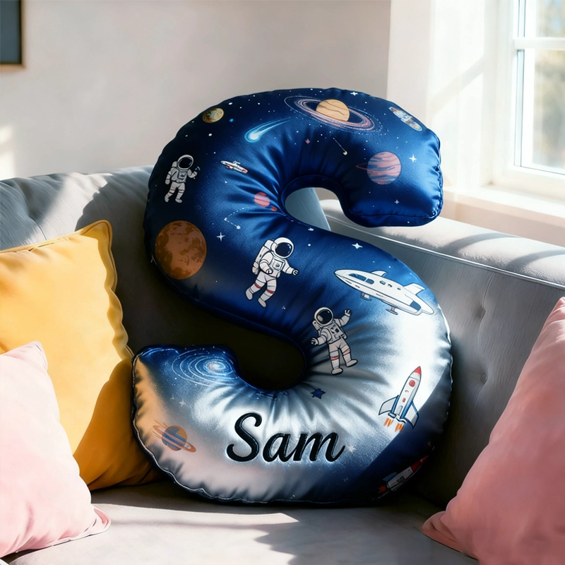 Personalized Letter-Customized Name Decorations, Fun 3d Printed Pillows - Free Customization
