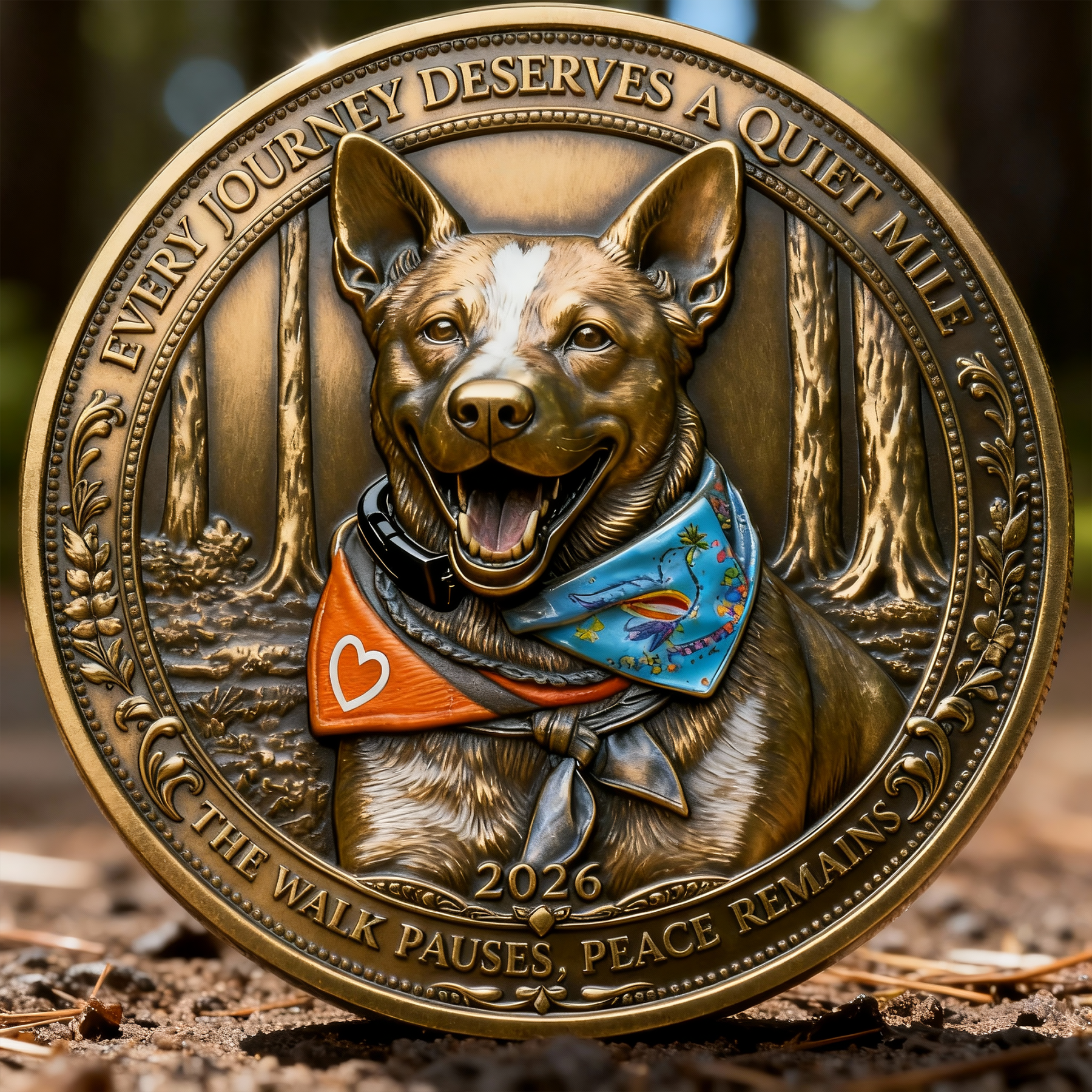 2026 Peace Mission Journey Commemorative Coin