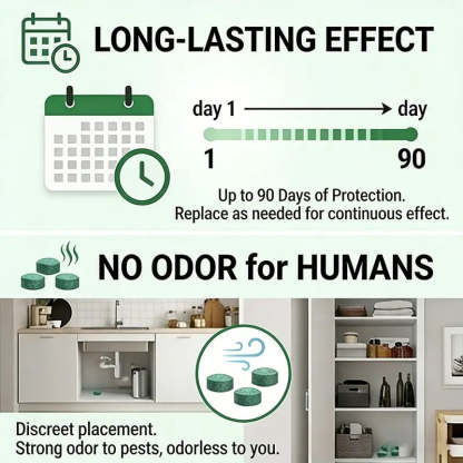 🚫🐀 12-Pack Popular Natural Rodent Repellent Balls