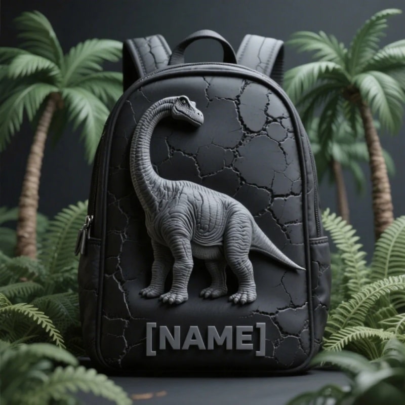 Personalized Outdoor Dinosaur Children's Backpack (Free customization)