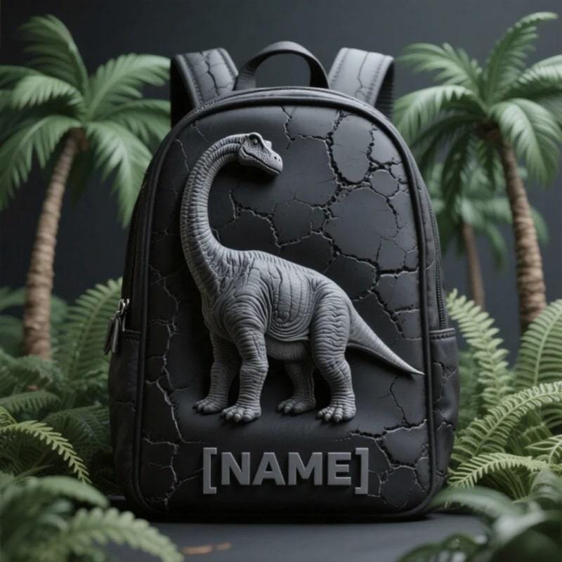 Personalized Outdoor Dinosaur Children's Backpack (Free customization)