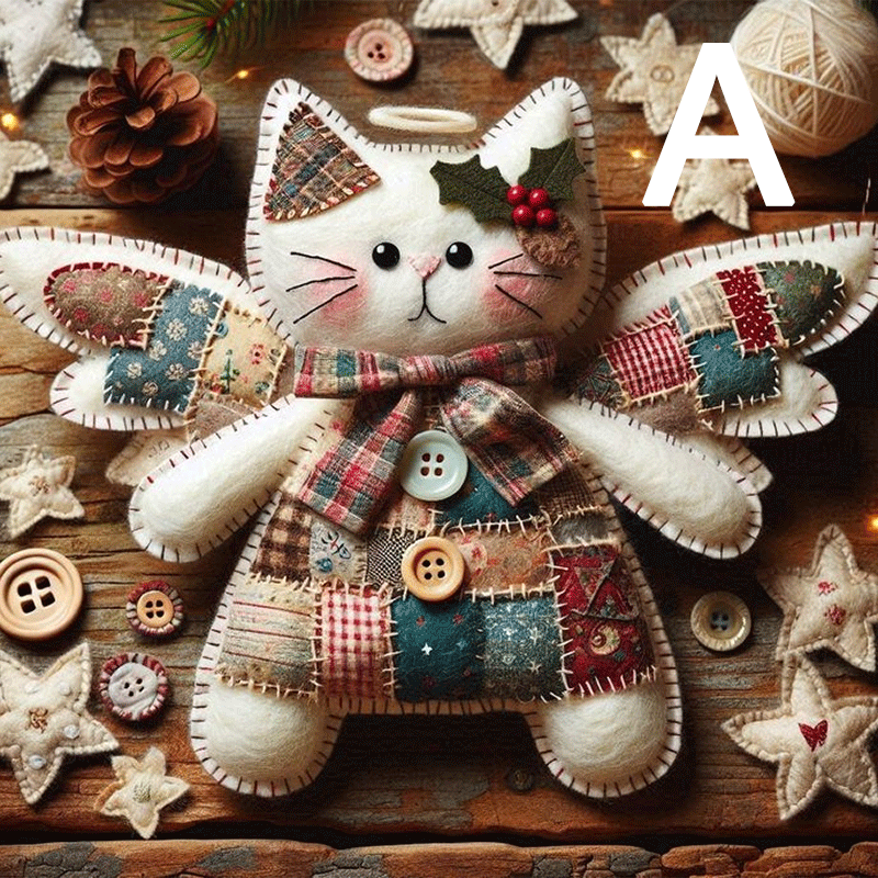 🔥LAST DAY 49% OFF - DIY Patchwork Animal Angel Kit