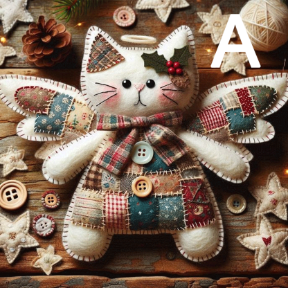 🔥LAST DAY 49% OFF - DIY Patchwork Animal Angel Kit
