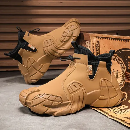 📢📢50%  OFF !! ⏰Men‘s Soft Waterproof Hiking Boots