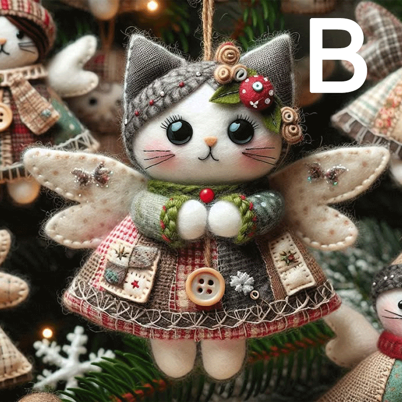 🔥LAST DAY 49% OFF - DIY Patchwork Animal Angel Kit