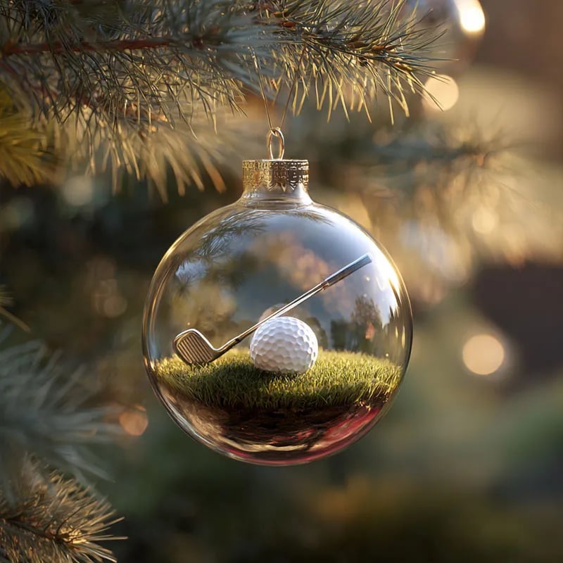 🎄 Sports Holiday Ornament Collection – Bring Your Game to the Tree!