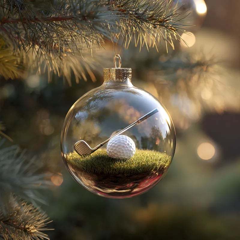 🎄 Sports Holiday Ornament Collection – Bring Your Game to the Tree!