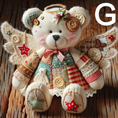 🔥LAST DAY 49% OFF - DIY Patchwork Animal Angel Kit