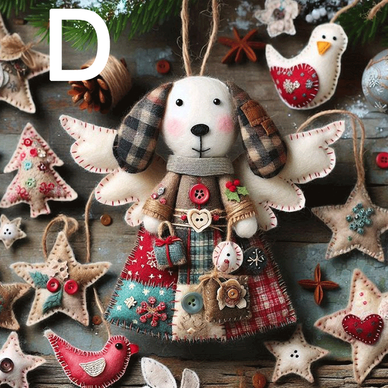 🔥LAST DAY 49% OFF - DIY Patchwork Animal Angel Kit