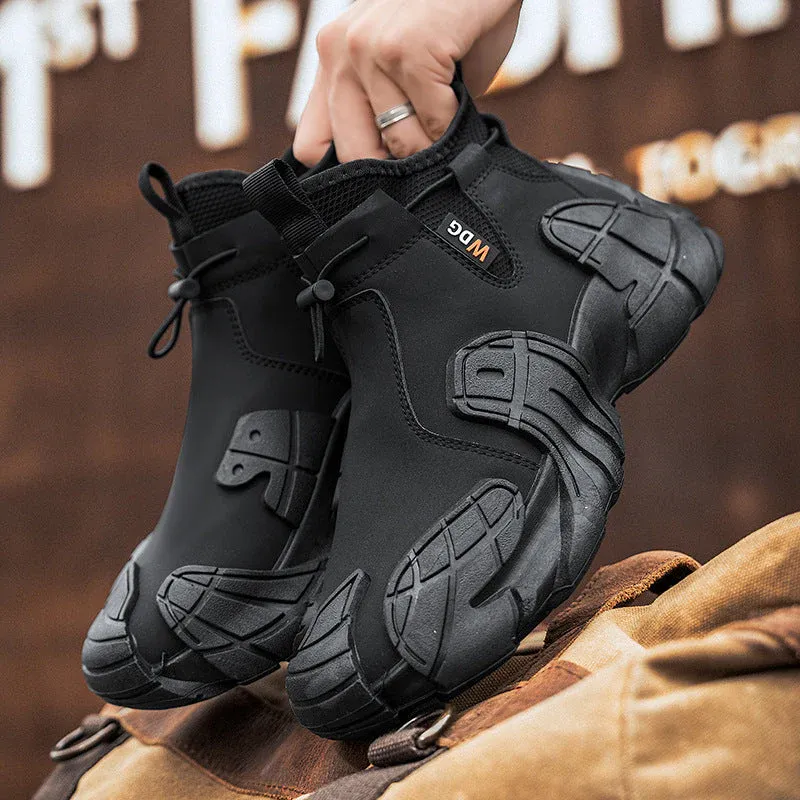 📢📢50%  OFF !! ⏰Men‘s Soft Waterproof Hiking Boots