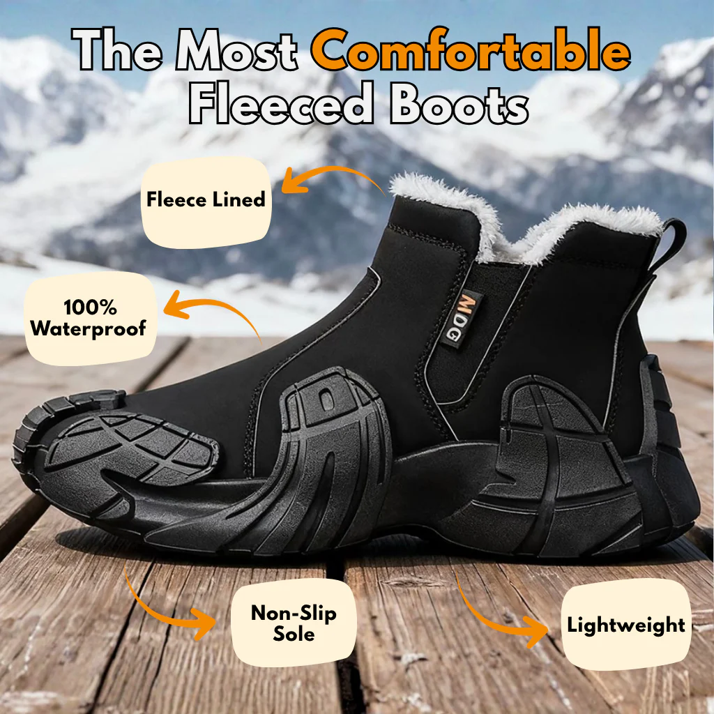📢📢50%  OFF !! ⏰Men‘s Soft Waterproof Hiking Boots