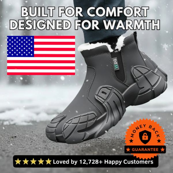 📢📢50%  OFF !! ⏰Men‘s Soft Waterproof Hiking Boots