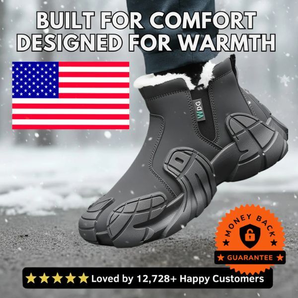 📢📢50%  OFF !! ⏰Men‘s Soft Waterproof Hiking Boots