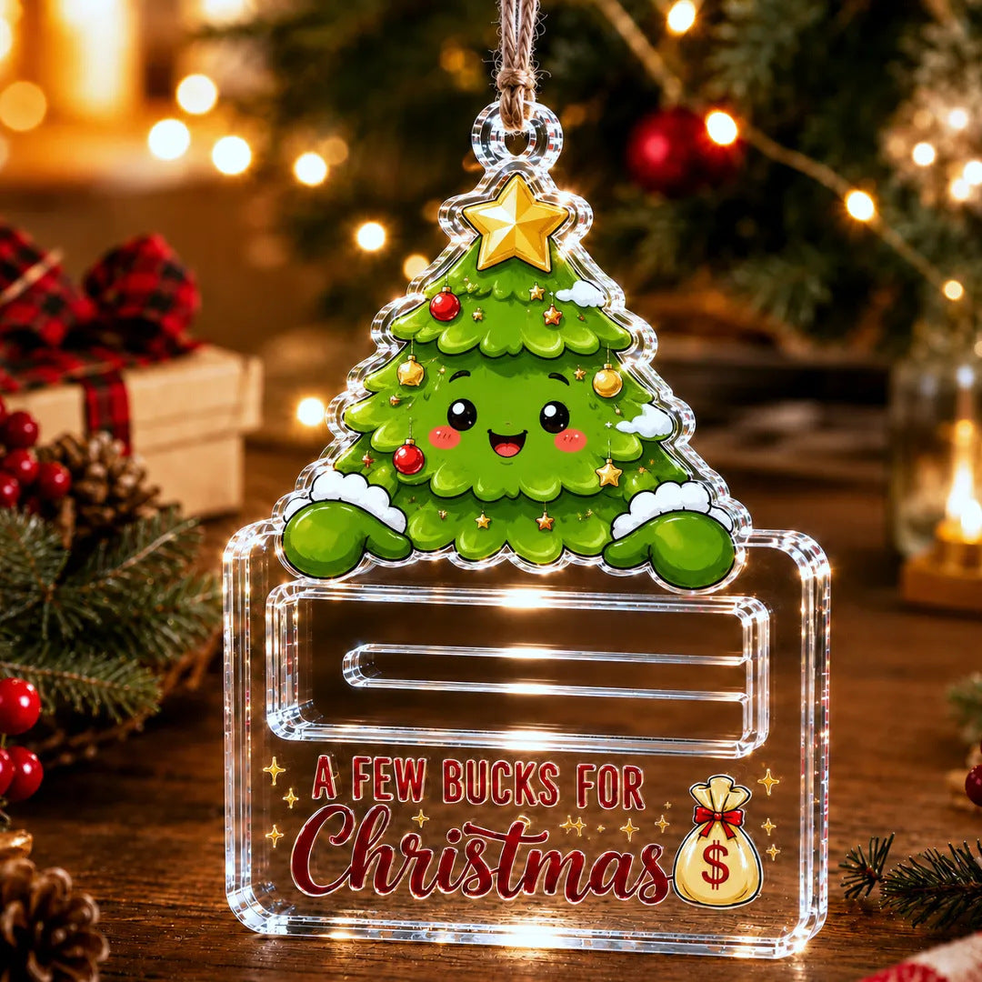 🔥Last Day 50% OFF🎄Christmas Crystal Money Holder Ornament