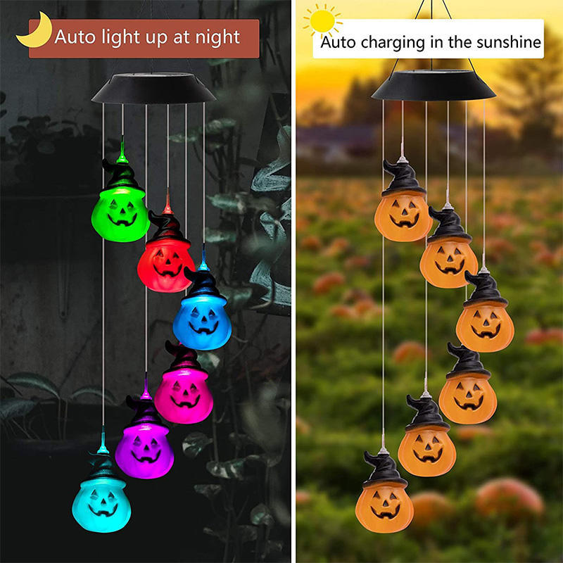 Colorful LED Solar-Powered Light Bulb Wind Chimes (🔥2025 BEST GIFT TO FAMILY🔥)