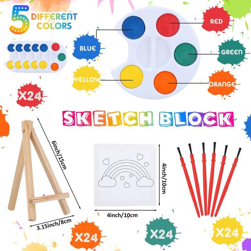 Valentine's Day 2026 Hot Sale - ✨Mini Watercolor Paint Sets For Valentines Day Gifts